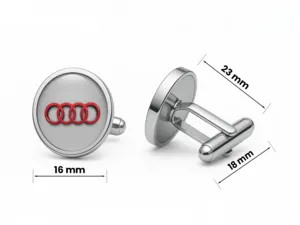 Audi Gemelos Elegantes Moda Hombre Universal Premium